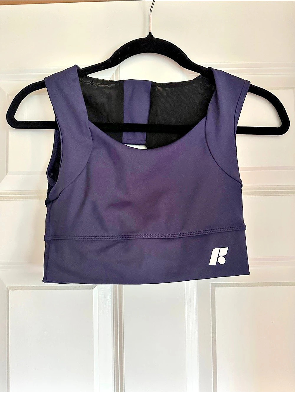 Forme Radiance Bra Athletic Tank Top Purple & Black Medium